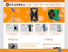 Tablet Screenshot of cramix.com